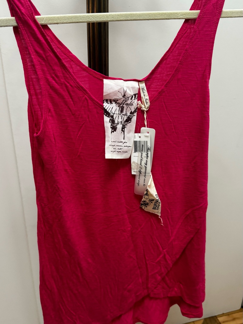 Buffalo David Bitton Hot Pink Women's Sleeveless Tank Top